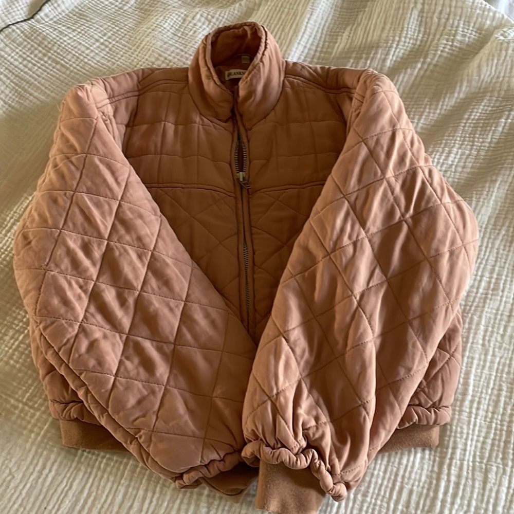 ✨ BLANK NYC Blush Quilted Jacket – Size Small ✨